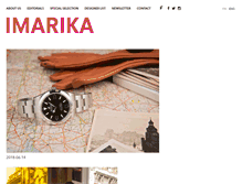 Tablet Screenshot of imarika.com